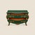 Traditional Italian Bombé Chest in Land Rover Green For Sale - Image 3 of 3