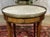 Louis XVI Style Bouillotte Table in Mahogany with White Marble Top, 1930s For Sale - Image 3 of 13