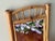 Small Bamboo Frame Mirror With Shelf For Sale - Image 4 of 9