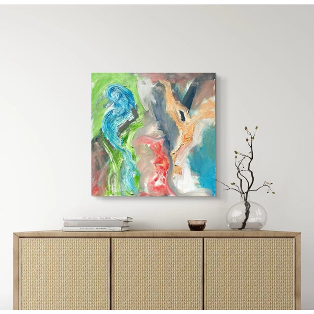 Matthew Izzo Oil Painting on Canvas, Titled Mountain View. For Sale - Image 4 of 6