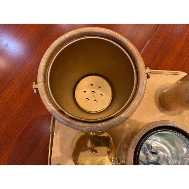 Barware from Aldo Tura, 1960s, Set of 4 For Sale - Image 9 of 16