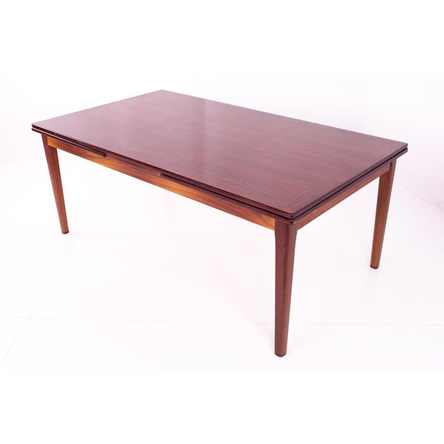 Skovby Rosewood Mid Century Hidden Leaf 12 Person Dining ...
