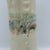 Ivory 1992 Signed Studio Pottery Vase With Bamboo Handle Ceramic Vessel, Handcrafted Art Pottery For Sale - Image 8 of 12