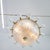 Textured Murano glass sunburst pendant For Sale - Image 4 of 8