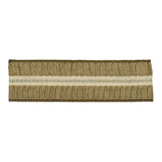 Sample - Schumacher Camden Braid in Moonstone For Sale