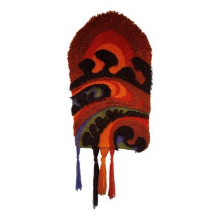 Vintage Tapestry in Wool, 1978 For Sale