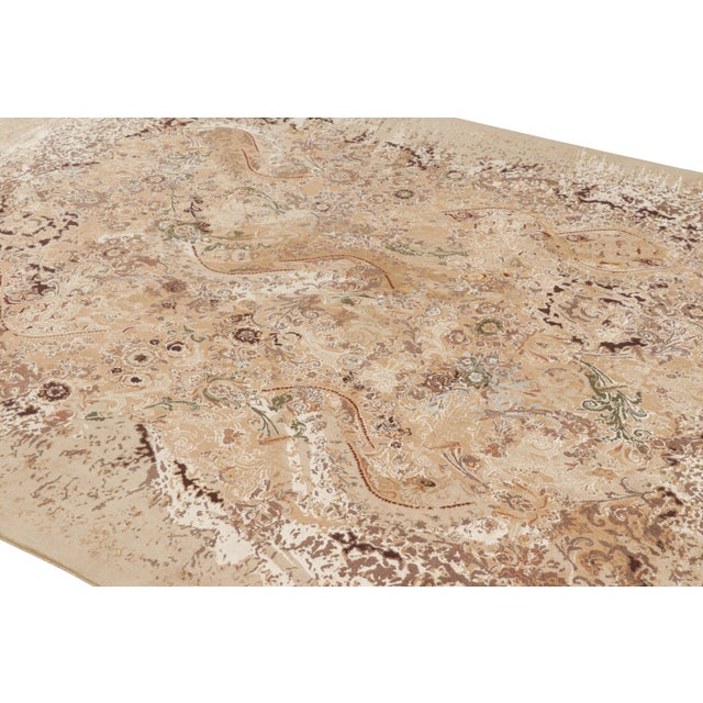 This hand-knotted wool 8x11 rug represents a bold new line of Rug & Kilim’s Modern Classic Collection—a series of...