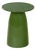 Stephan Concrete High Gloss Accent Table in Olive Green For Sale