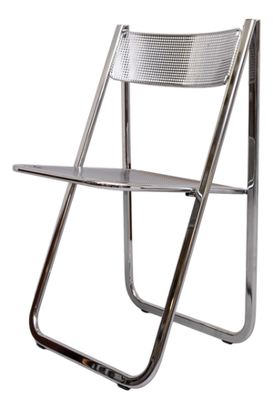 Chrome Folding Chair from Arrben, Italy, 1970s