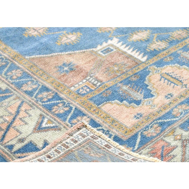 1960s Turkish Oushak Rug For Sale - Image 4 of 7
