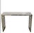 Modern Modern Chrome Metal Console Table For Sale - Image 3 of 9