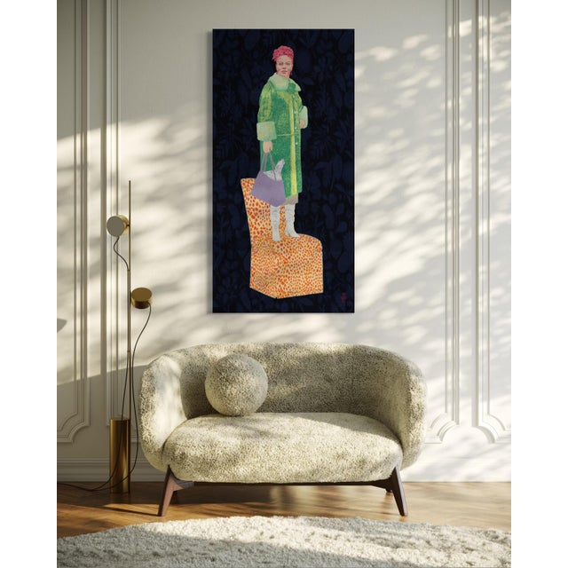 Joanne by Steve Moors 30"x60" Ready to Hang For Sale - Image 10 of 11