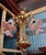 Art Nouveau Nancy School Bronze Chandelier with Five Lights, 1900s For Sale - Image 3 of 8