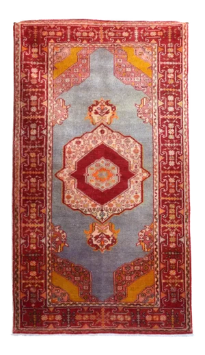 Early 20th Century Antique Turkish Rug - 3'7" X 6'3"