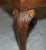 18th Century Georgian Claw & Ball Carved Walnut Stool, 1780s For Sale - Image 11 of 15