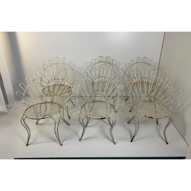Vintage Outdoor Chairs, 1960s, Set of 6 For Sale - Image 10 of 10
