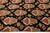 Contemporary Hand-Knotted Wool Ikat Area Rug With Venetian Shell Motifs in Rust For Sale - Image 12 of 12