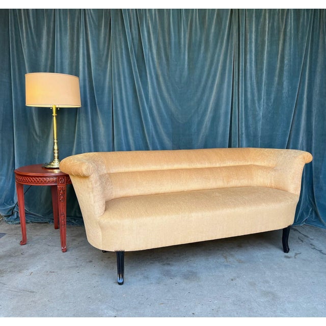 Custom Made Art Deco Style Sofa For Sale - Image 9 of 12