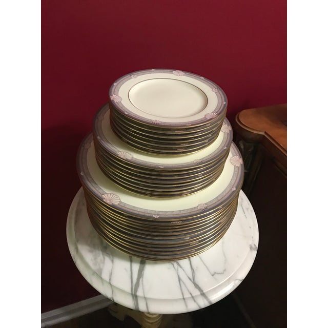 Ceramic Vintage Noritake Stanford Court Partial Dinnerware Set- 27 Pieces For Sale - Image 7 of 10