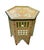 Moroccan Hand-Painted Moroccan Hexagonal Side Table – "Zouaq" Style For Sale - Image 3 of 9