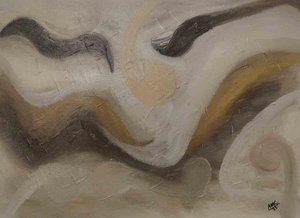 Anna Maria Caboni, Desert, 2023, Acrylic