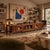 Wave Stereo Console and Partner Desk in Walnut by Michael Maximo For Sale - Image 4 of 11