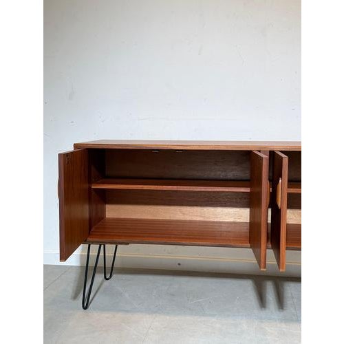 Mid-Century Modern Teak Sideboard with Hairpin Legs from G-Plan For Sale - Image 3 of 7