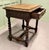 Wood Gothic Carved Oak Writing Table For Sale - Image 7 of 9