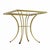 Restored Salterini Style Art Deco Square Table Outdoor Patio Dining Set For Sale - Image 6 of 12