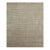 8x10 Louie Isla Brown Handmade Solid Open Field Modern Wool & Viscose Carpet Rug For Sale