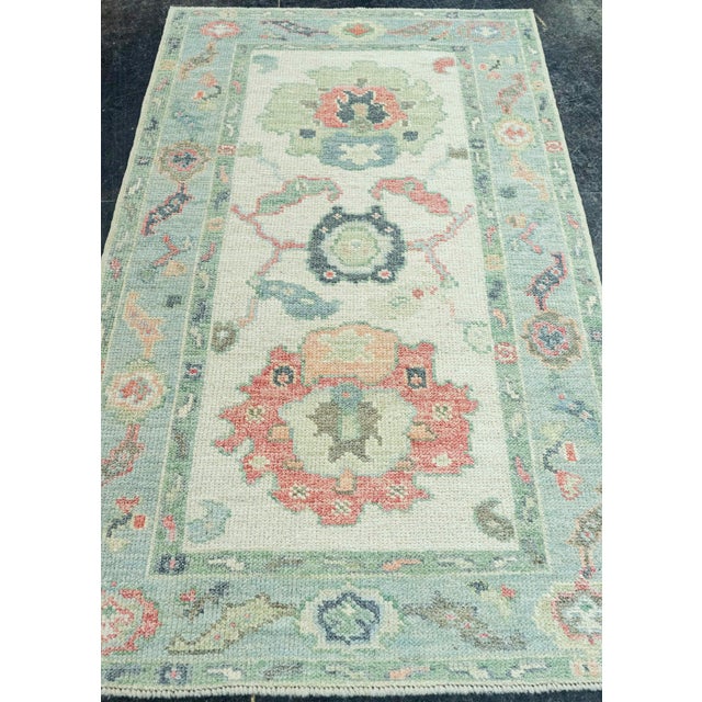 Turkish Oushak Rug 2'10" x 5' #20228 Explore a curated collection of hallway runners, wool rugs, and handmade masterpieces...