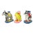 Ceramic Mexican Folk Art Animal Candle Holders, Set of 3 For Sale