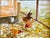 Paper Original Watercolor Painting “Holly’s Chicken Yard” For Sale - Image 7 of 9