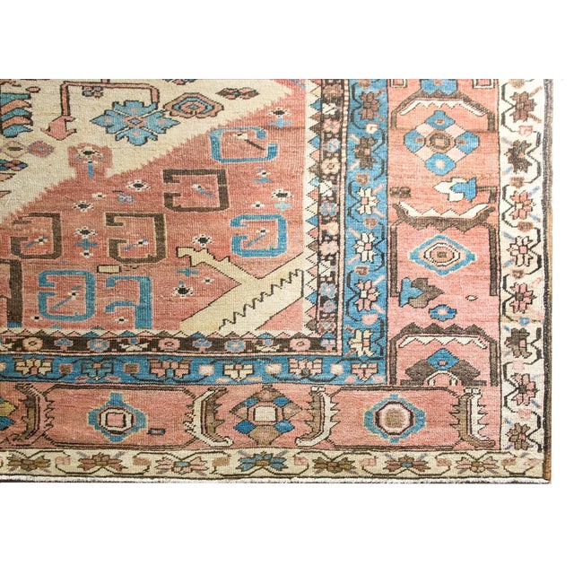 Late 19th Century Persian Bakhshaish Serapi Rug For Sale - Image 13 of 15