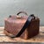 Vintage Stamped Croco Doctors Bag For Sale - Image 9 of 12