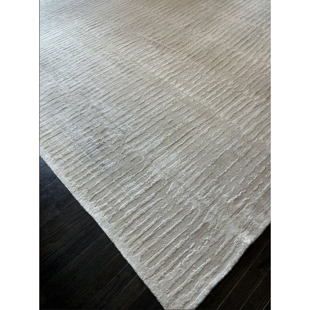 Arhaus Artim Hand-Knotted Rug – 8x10 Ivory For Sale - Image 16 of 16