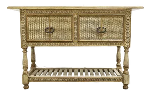 John-Richard Carved Credenza / Console Table