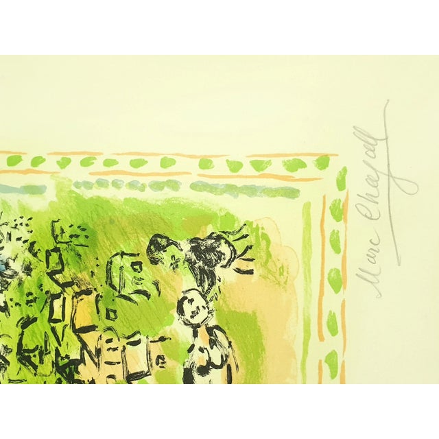 Summer's Dream Lithograph by Marc Chagall, 1983 For Sale - Image 4 of 12