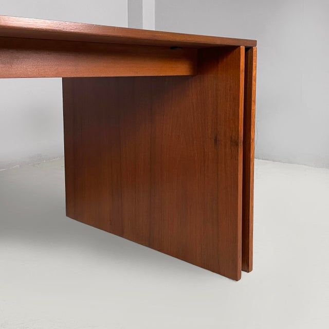 Vintage Italian Extendable Wooden Dining Table from Poggi, 1970s For Sale - Image 13 of 16