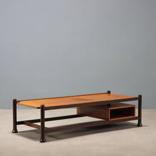 Wood Vintage Coffee Table, 1960s For Sale - Image 7 of 7