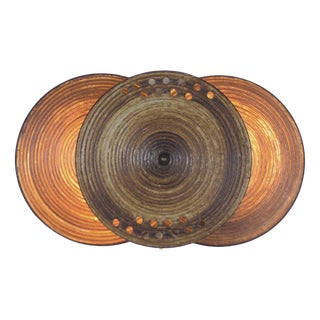 Danish Ceramic Model 1103 Wall Lamp by Axella Stentøj, 1970s For Sale