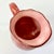 1990s Boho Chic Farmhouse Scalloped Handle Hand Painted Ceramic Pitcher. For Sale - Image 14 of 14