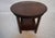 Traditional Round Wood Side Table With Lower Shelf For Sale - Image 4 of 16