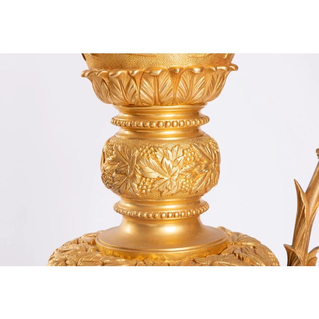 Antique Patinated Bronze Ewers, Set of 2 For Sale - Image 14 of 15