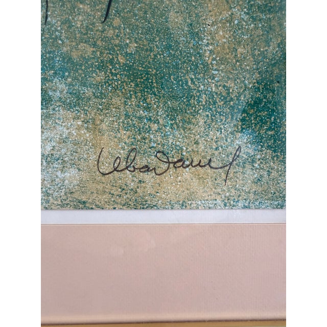 Mid-Century Modern Hoi Lebadang Signed 41/125 Original Color Lithograph, Collectors' Guild, C. 1970 For Sale - Image 3 of 7