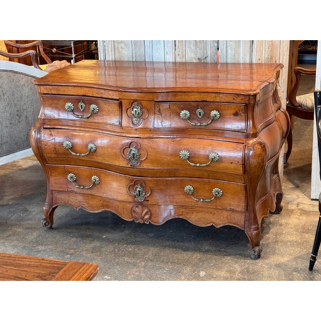 19th Century Fruitwood Commode For Sale - Image 9 of 17