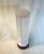 1970s Mid Century Modern Accent Floor/Table Lamp Teak Base Pearl Frosted Acrylic Shade For Sale - Image 12 of 12