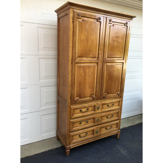 Vintage Baker Wardrobe Storage Armoire Chairish