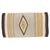 Vintage Mexican Handwoven Rug Blanket C 1940 Diamond Motif Wool Textile, 2'x3'6" For Sale - Image 17 of 17