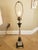 Mid 20th Century Westwood Hollywood Regency Glass and Brass Column Lamps For Sale - Image 15 of 17